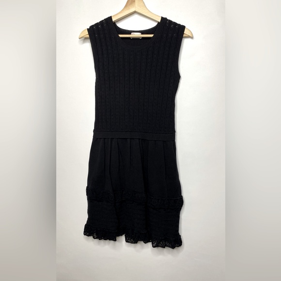 RED VALENTINO Knit Ruffle Dress - Picture 12 of 15